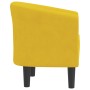Sillón de terciopelo amarillo en Sillones | Comprar online en Foru.es