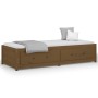 Sofá cama de madera maciza de pino marrón miel 80x200 cm de vidaXL, Camas y somieres - Ref: Foro24-821587, Precio: 204,25 €, ...