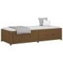 Sofá cama de madera maciza de pino marrón miel 80x200 cm de vidaXL, Camas y somieres - Ref: Foro24-821587, Precio: 204,25 €, ...
