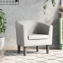 Sillón cuero sintético blanco en Sillones | Comprar online en Foru.es