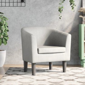 Sillón cuero sintético blanco en Sillones | Comprar online en Foru.es
