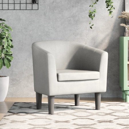 Sillón cuero sintético blanco en Sillones | Comprar online en Foru.es