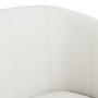 Sillón cuero sintético blanco en Sillones | Comprar online en Foru.es