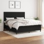 Cama box spring con colchón tela negro 180x200 cm de vidaXL, Camas y somieres - Ref: Foro24-3141635, Precio: 639,90 €, Descue...