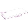 Tablero mesa madera tratada roble borde vivo marrón 100x50x2 cm de vidaXL, Tableros para mesas - Ref: Foro24-364016, Precio: ...