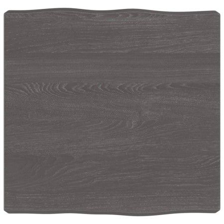 Tablero mesa madera tratada borde vivo marrón 40x40x(2-6) cm de vidaXL, Tableros para mesas - Ref: Foro24-363994, Precio: 30,...