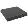 Tablero mesa madera tratada borde vivo marrón 40x40x(2-6) cm de vidaXL, Tableros para mesas - Ref: Foro24-363994, Precio: 30,...
