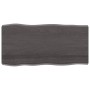 Tablero mesa madera tratada borde vivo marrón 100x50x(2-6) cm de vidaXL, Tableros para mesas - Ref: Foro24-364018, Precio: 61...