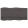 Tablero mesa madera tratada borde vivo marrón 100x50x(2-4) cm de vidaXL, Tableros para mesas - Ref: Foro24-364017, Precio: 51...