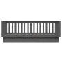 Gray solid pine wood sofa bed 80x200 cm by vidaXL, Beds and slatted bases - Ref: Foro24-821561, Price: 155,42 €, Discount: %