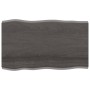 Tablero mesa madera tratada borde vivo marrón 100x60x(2-4) cm de vidaXL, Tableros para mesas - Ref: Foro24-364020, Precio: 60...