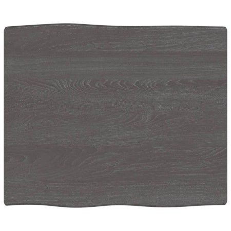 Tablero mesa madera tratada roble borde vivo marrón 60x50x2 cm de vidaXL, Tableros para mesas - Ref: Foro24-363998, Precio: 2...