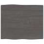 Tablero mesa madera tratada roble borde vivo marrón 60x50x2 cm de vidaXL, Tableros para mesas - Ref: Foro24-363998, Precio: 2...