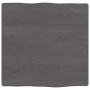 Tablero mesa madera tratada borde vivo marrón 40x40x(2-4) cm de vidaXL, Tableros para mesas - Ref: Foro24-363993, Precio: 37,...