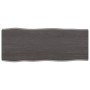Tablero mesa madera tratada borde vivo marrón 100x40x(2-4) cm de vidaXL, Tableros para mesas - Ref: Foro24-364014, Precio: 43...