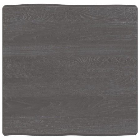 Tablero mesa madera tratada borde vivo marrón 60x60x(2-6) cm de vidaXL, Tableros para mesas - Ref: Foro24-364003, Precio: 47,...
