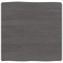 Tablero mesa madera tratada borde vivo marrón 60x60x(2-6) cm de vidaXL, Tableros para mesas - Ref: Foro24-364003, Precio: 47,...