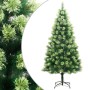 Árbol de Navidad artificial con bisagras y soporte 240 cm en Decoración Festiva y Estacional | Comprar online en Foru.es