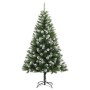 Árbol de Navidad artificial con bisagras y nieve flocada 150 cm en Decoración Festiva y Estacional | Comprar online en Foru.es