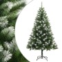 Árbol de Navidad artificial con bisagras y nieve flocada 240 cm en Decoración Festiva y Estacional | Comprar online en Foru.es