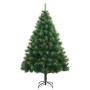 Árbol de Navidad artificial con bisagras y soporte 150 cm en Decoración Festiva y Estacional | Comprar online en Foru.es