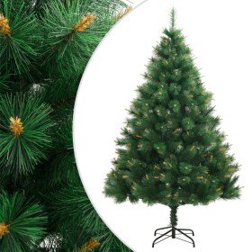 Árbol de Navidad artificial con bisagras y soporte 210 cm en Decoración Festiva y Estacional | Comprar online en Foru.es
