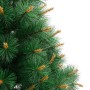 Árbol de Navidad artificial con bisagras y soporte 210 cm en Decoración Festiva y Estacional | Comprar online en Foru.es