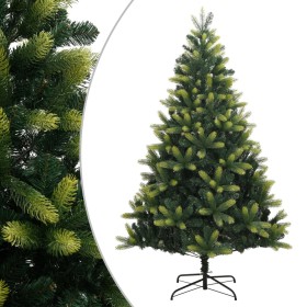 Árbol de Navidad artificial con bisagras y soporte 210 cm en Decoración Festiva y Estacional | Comprar online en Foru.es