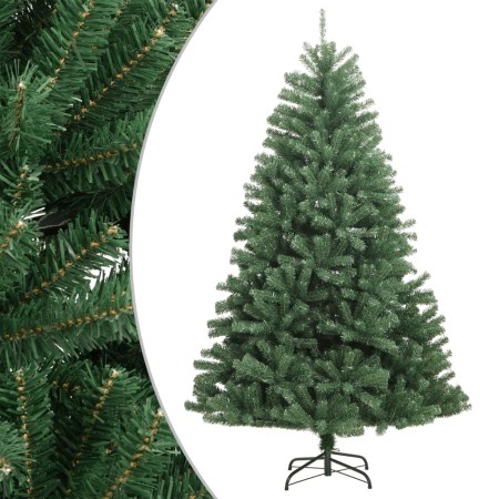 Árbol de Navidad artificial con bisagras y soporte verde 120 cm en Decoración Festiva y Estacional | Comprar online en Foru.es