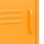 Mesita de noche acero amarillo mostaza 35x35x51 cm de vidaXL, Mesitas de noche - Ref: Foro24-336218, Precio: 76,65 €, Descuen...