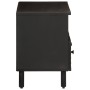 Mueble de TV madera maciza de mango negro 70x33x46 cm en Muebles TV | Comprar online en Foru.es