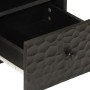 Mueble de TV madera maciza de mango negro 70x33x46 cm en Muebles TV | Comprar online en Foru.es