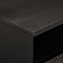 Mesa de centro madera maciza de mango negra 80x54x40 cm en Mesas de centro | Comprar online en Foru.es