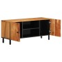 Mueble de TV madera maciza de acacia 105x33x46 cm en Muebles TV | Comprar online en Foru.es