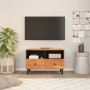 Mueble de TV madera maciza de acacia 70x33x46 cm en Muebles TV | Comprar online en Foru.es