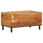 Mesa de centro madera maciza de acacia 80x50x40 cm en Mesas de centro | Comprar online en Foru.es