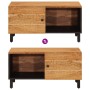 Mesa de centro madera maciza de acacia 80x50x40 cm en Mesas de centro | Comprar online en Foru.es
