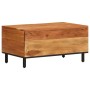 Mesa de centro madera maciza de acacia 80x50x40 cm en Mesas de centro | Comprar online en Foru.es