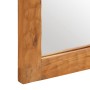 Espejo de baño madera maciza de acacia y vidrio 50x70x2,5 cm en Espejos | Comprar online en Foru.es