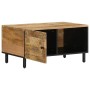 Mesa de centro de madera maciza de mango 80x50x40 cm en Mesas de centro | Comprar online en Foru.es
