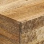 Mesa de centro de madera maciza de mango 80x50x40 cm en Mesas de centro | Comprar online en Foru.es