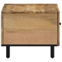 Mesa de centro de madera maciza de mango 80x50x40 cm en Mesas de centro | Comprar online en Foru.es
