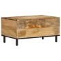 Mesa de centro de madera maciza de mango 80x50x40 cm en Mesas de centro | Comprar online en Foru.es