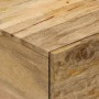 Mesa de centro de madera maciza de mango 80x50x40 cm en Mesas de centro | Comprar online en Foru.es