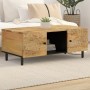 Mesa de centro de madera maciza mango 100x54x40 cm en Mesas de centro | Comprar online en Foru.es