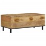 Mesa de centro de madera maciza mango 100x54x40 cm en Mesas de centro | Comprar online en Foru.es