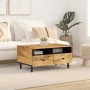 Mesa de centro de madera maciza mango 80x54x40 cm en Mesas de centro | Comprar online en Foru.es