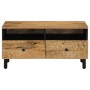 Mesa de centro de madera maciza mango 80x54x40 cm en Mesas de centro | Comprar online en Foru.es