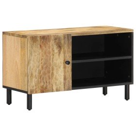 Mueble de TV madera maciza de mango 80x31x46 cm en Muebles TV | Comprar online en Foru.es