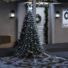 Luces para árbol de Navidad 320 LEDs blanco frío 375 cm en Decoración Festiva y Estacional | Comprar online en Foru.es